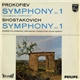 Prokofiev / Shostakovich / Zagreb Philharmonic Orchestra / Milan Horvat - Symphony No. 1 