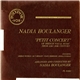 Nadia Boulanger - 