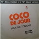Coco De Jour - Love Me Tonight