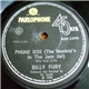 Billy Fury - Phone Box (The Monkey's In The Jam Jar) / Any Morning Now