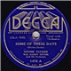 Sophie Tucker With Harry Sosnik And His Orchestra - Some Of These Days / The Lady Is A Tramp